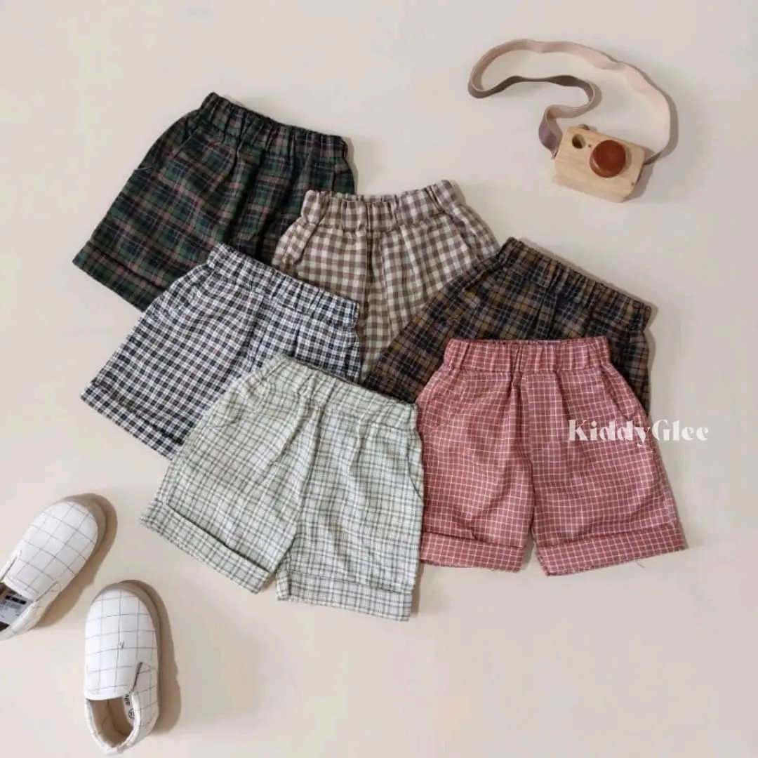 KiddyGLEE | HOP PANTS | Celana anak kotak | Celana vintage anak
