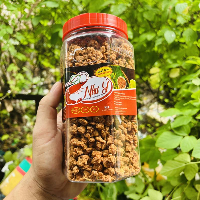 MUỐI TÔM NHƯ Ý HẠT TO - LOẠI CAY NHẸ chính hãng