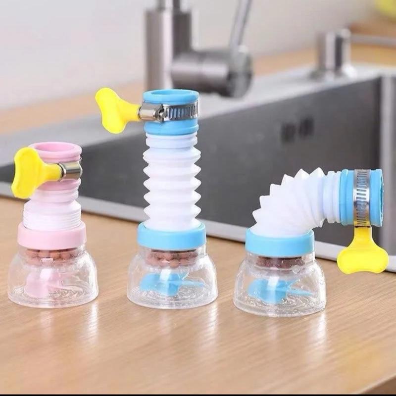 Vòi Lọc Nước  Rửa Bát Tăng Áp Xoay 360 Độ Có Thể Kéo Dài Chống Bắn 2
