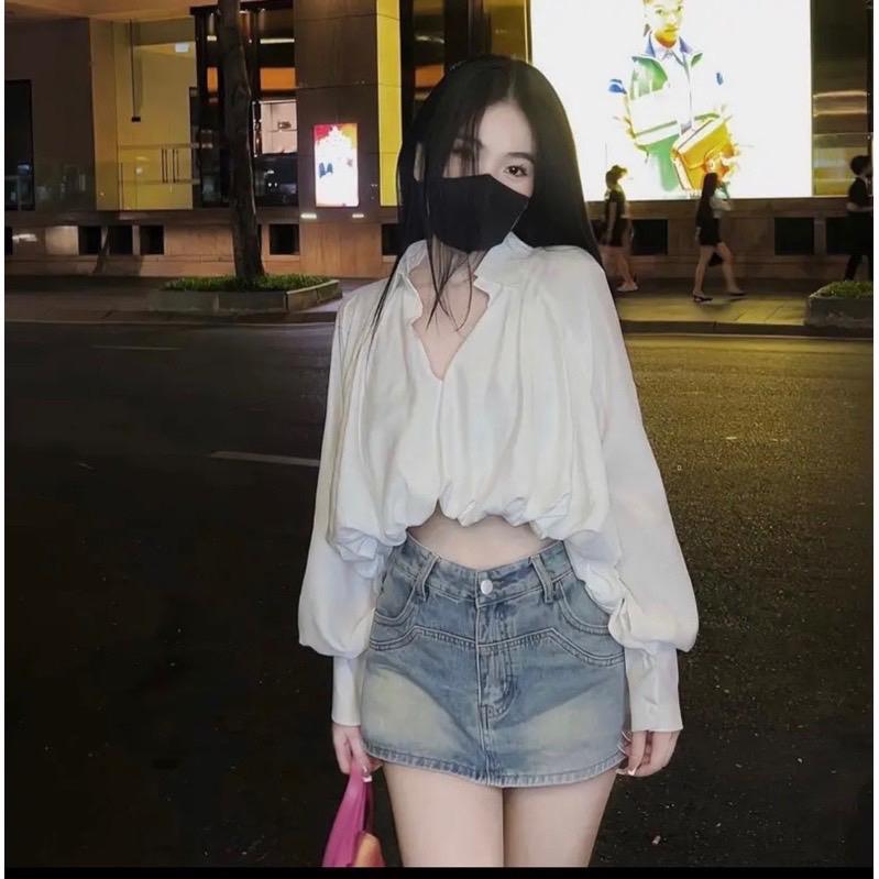 QUẦN VÁY JEANNN  NGẮN SIÊU HÓT hit HAIi MẦU Nữ