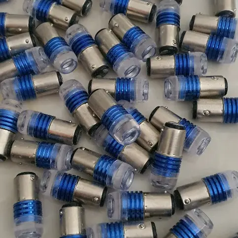 Bóng Xi nhan, đèn hậu, đèn stop xe ô tô, xe máy loại chân gài 1 TÓC, 2 TÓC. Sử dụng chip led siêu sáng, giá 1 bóng 1