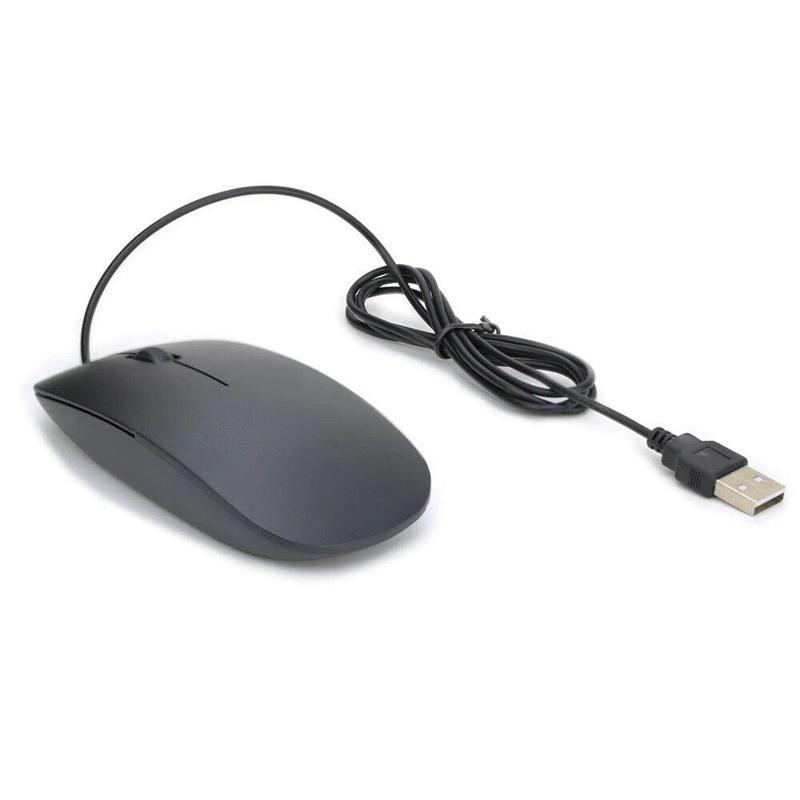 Chuột chơi game, Hàng mới về, dành cho game thủ di động, có dây, Thích hợp cho PC và máy tính xách tay Acer, được trang bị USB, với bánh xe quang học và chế độ tắt tiếng 4