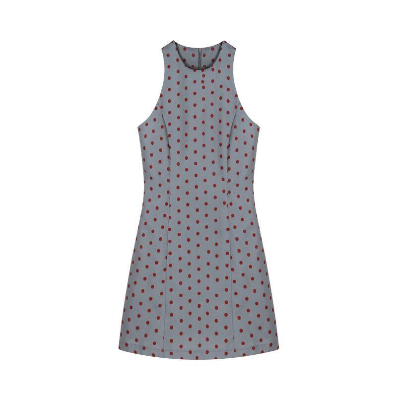 Product Introduction of Váy Vest Chấm Bi, Phong Cách Pháp, Ôm Vừa Vặn Và Bó Sát Thanh Lịch, Không Tay, Thích Hợp Cho Mùa Hè Của Phụ Nữ, Hàng Mới Về Năm 2025, Phong Cách Cô Gái Nóng Bỏng, Ôm Hông, Váy Ngắn 17