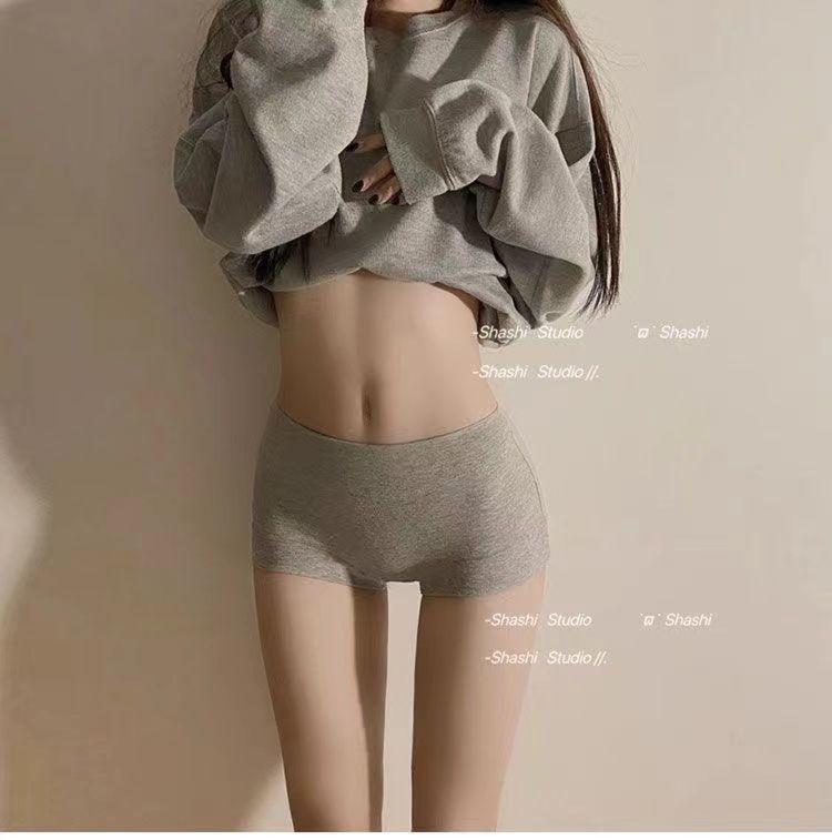 Product Introduction of Đồ Lót Nữ, Cotton Nguyên Chất, Kháng Khuẩn, Cotton Đầy Đủ, Đáy Quần Graphene, Cạp Cao Vừa, Thoáng Khí, Ngoại Cỡ, Bó Eo, Quần Boxer Ôm Hông Women 3