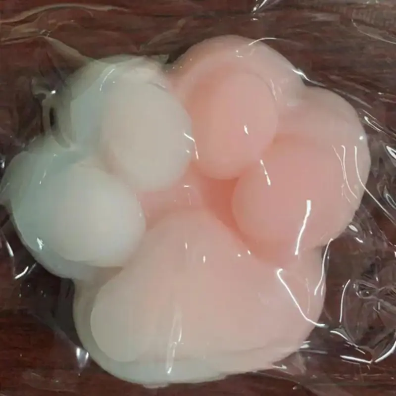 Đồ Chơi Bóp Chân Mèo Squishy Gradient Taba, Thiết Kế Dễ Thương, Phục Hồi Chậm, Giảm Căng Thẳng, Thích Hợp Cho Trẻ Em, Đồ Chơi Giảm Căng Thẳng, Được Làm Bằng Chất Liệu TPR 1