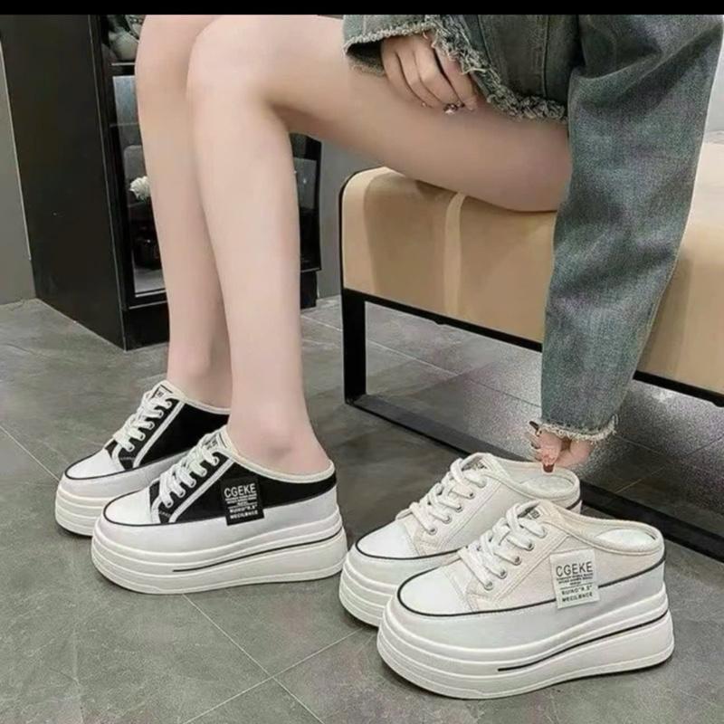 Giày Sục Thể Thao Nữ 10Cm Siêu Nhẹ . Mã 332 . Nhẹ Êm Thoáng Khí Phong Cách Shoes