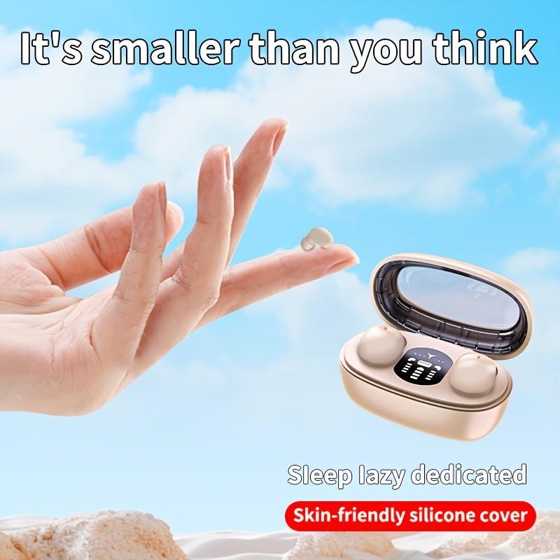 Tai nghe ẩn vô hình, siêu nhỏ, thích hợp cho tai nghe ngủ không dây Nhỏ Giảm tiếng ồn trong tai Nhỏ Tai nghe ngủ, tai nghe vô hình 7