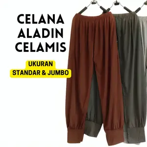 CELANA ALADIN CELAMIS DALEMAN GAMIS STANDAR, JUMBO