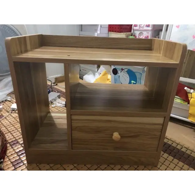Túi Đầu Giường Gỗ MDF Cao Cấp Một Ngăn Tiện Lợi - Màu Vân Gỗ Tự Nhiên 3
