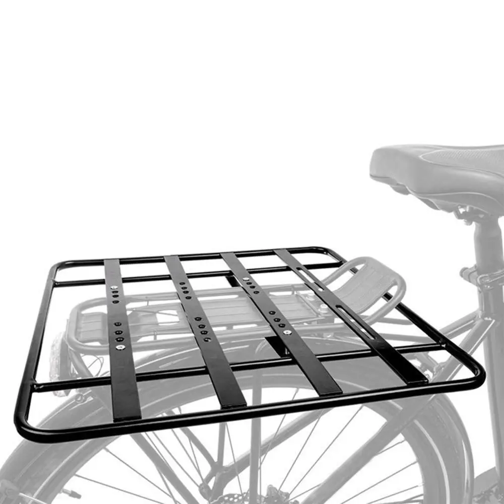 Bike Back Shelf Cargo Rack Universal Detachable Easy to Install Travel ...