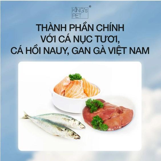 Pate King's Pet Gói 70g Siêu Cá 3