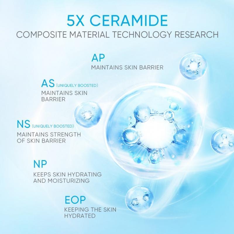 【Official Store】5X Ceramide Barrier Moisturizer Gel 80g Moisturizer Cream Pemutih Wajah Day Cream Night Cream Pelemba Hyaluronic Pelembab Melembutkan. 1