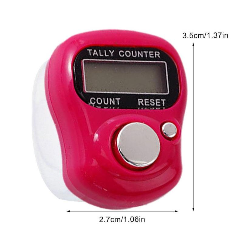 Product Introduction of 1pc Electric Digital Display Counter Counter Electronic Digital Display Hand Tally With LED Light For Sewing Remember Steps 0
