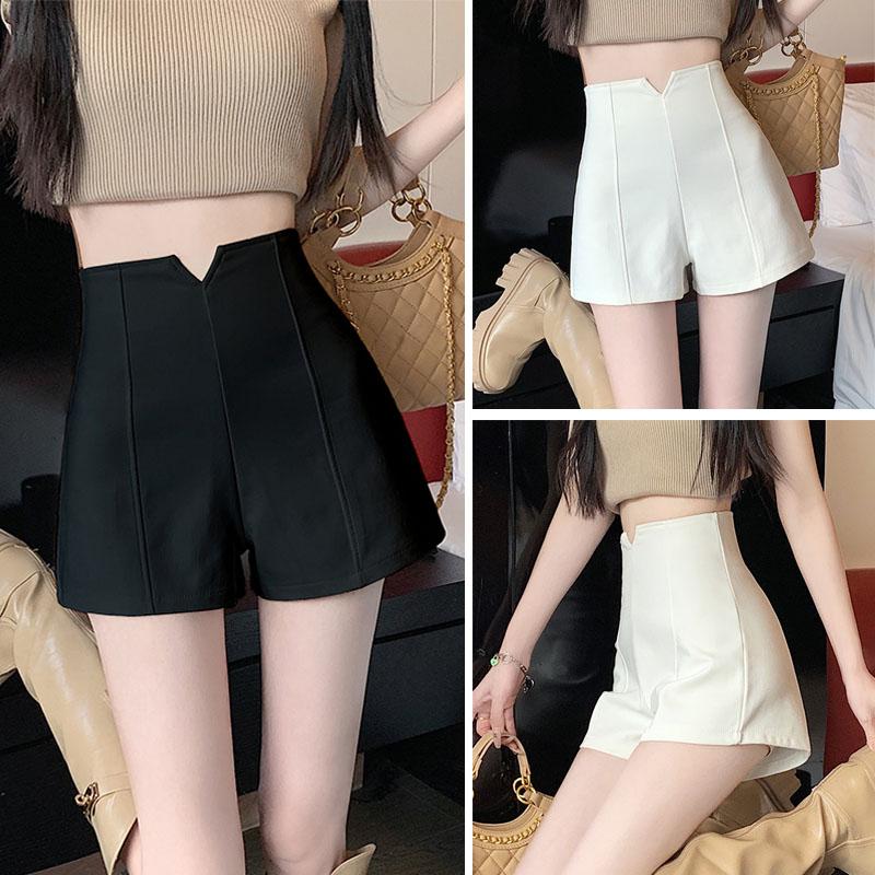 Quần Soóc Nữ Màu Trắng, Phong Cách Mới, Cạp Cao, Quần Thường Ngày A _ line, Thích Hợp Cho Mùa Hè 2024 0