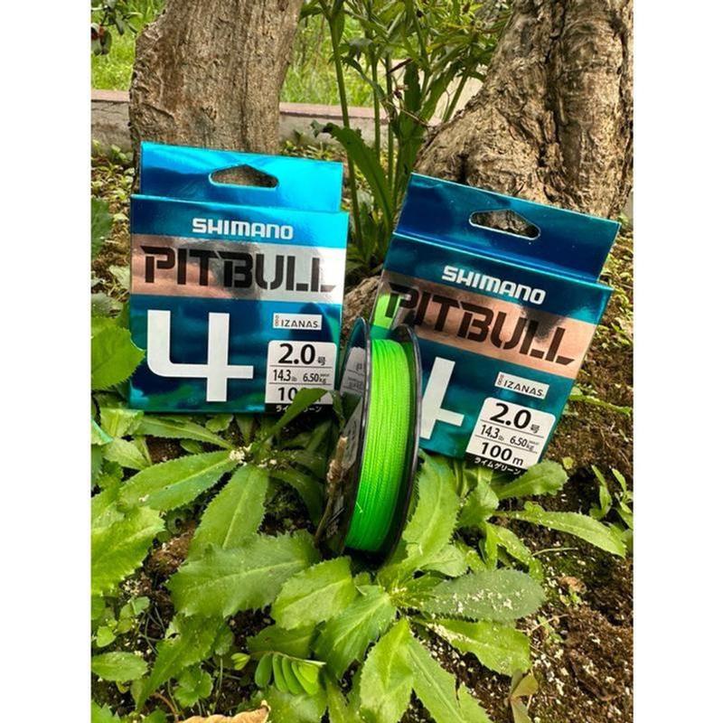  Dây Dù Câu Cá PE SHIMANO    PILLBULL   X4 -JAPAN 100m Đi Câu Fishing 