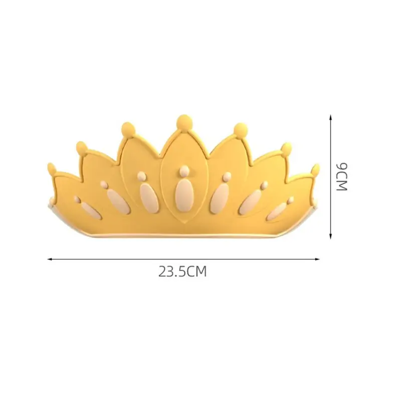 Mũ Gội Đầu, Chất Liệu Silicon Mềm Mại, Dễ Thương Và Có Thể Điều Chỉnh Mũ Tiệc Mừng Sắp Sinh Em Bé Mũ Gội Đầu Chống Thấm Nước Bảo Vệ Tai, Thích Hợp Để Tắm Em Bé 2