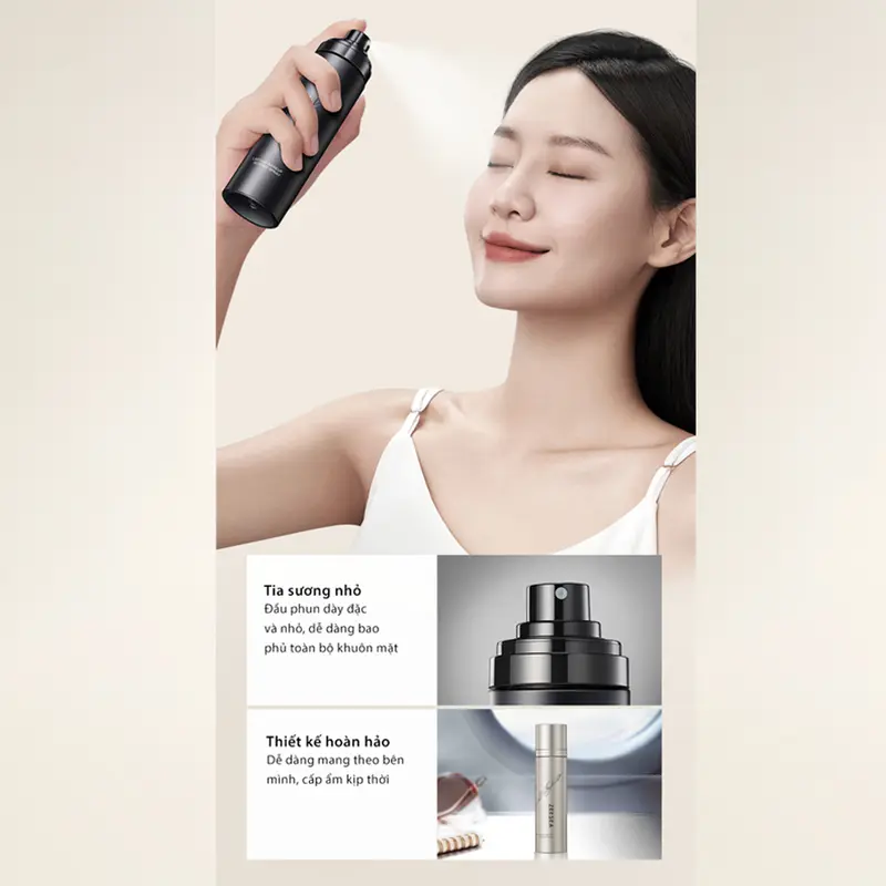 ZEESEA  Xịt khoá cố định lớp nền trang điểm lâu trôi Lasting Makeup Setting Spray 100ml 4