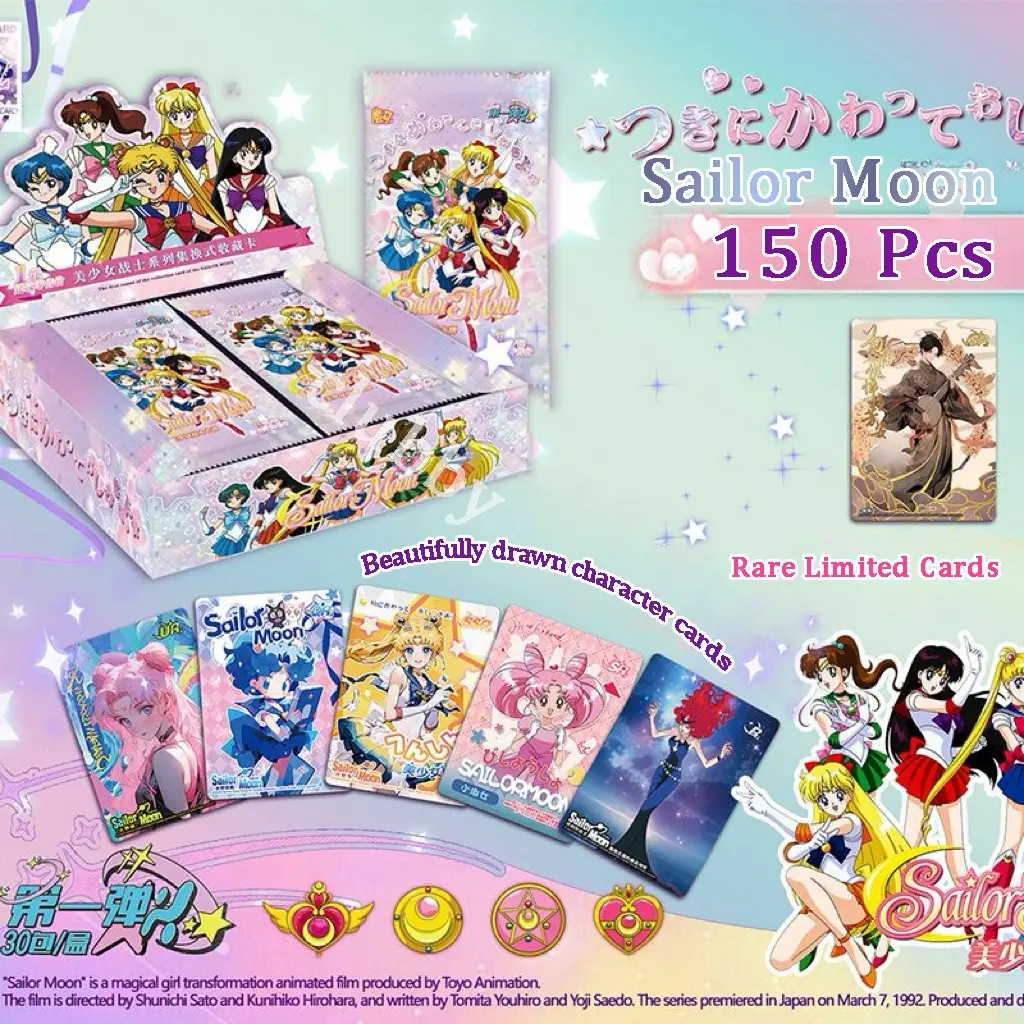 150 Sailor Moon Card Tsukino Usagi Rare SSR/OR/UR Moon Hare Collection Kad Games Girls Gifts - TikTok Shop Malaysia 150 Sailor Moon Card Tsukino Usagi Rare SSR/OR/UR Moon Hare Collection Kad Games Girls Gifts - TikTok Shop Malaysia