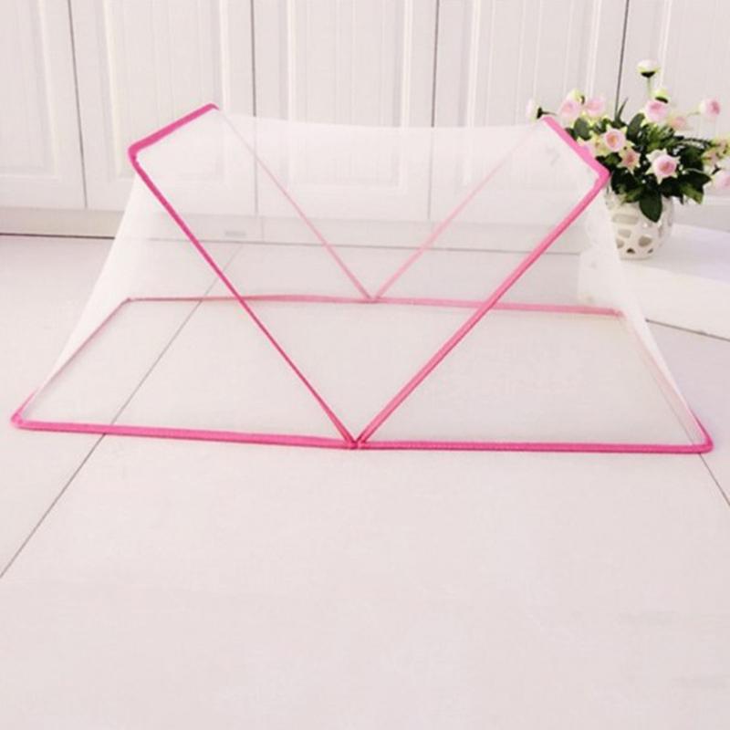 Product Introduction of 2024 Children Baby Mosquito Net for Bed Portable Foldable Newborn Travel Tent Free Installation Portable Baby Crib for Home 16