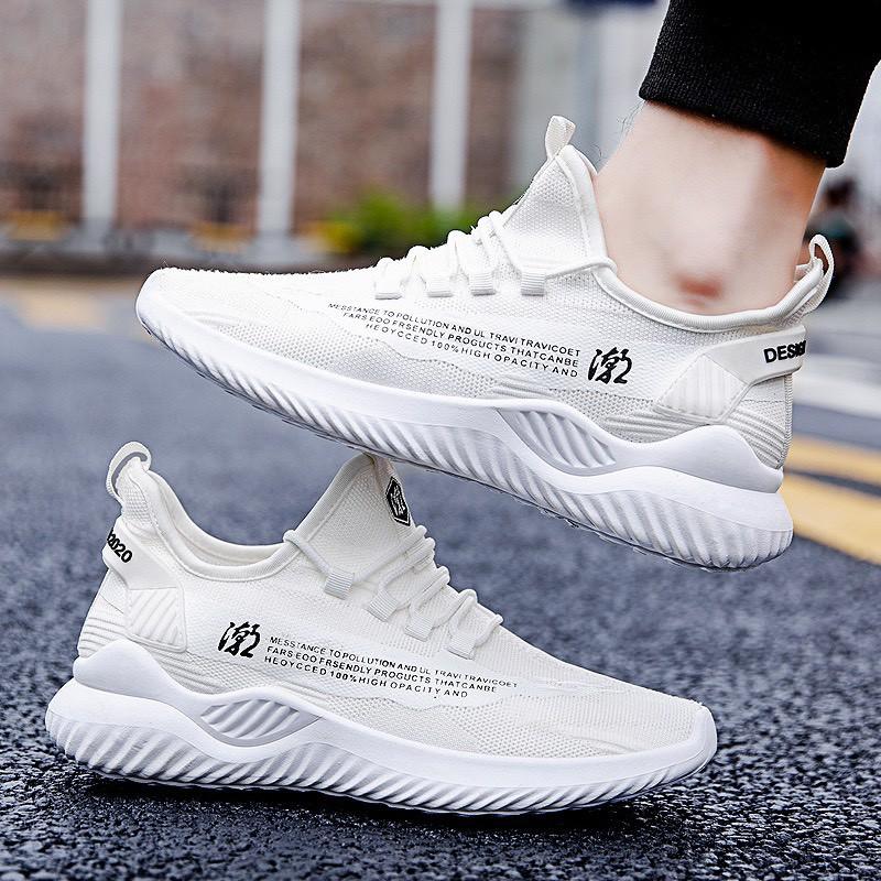 Product Introduction of Giày thể thao sneaker nam HUTA GS053 màu đen, vải thoáng khí, đế abs chống trượt 43