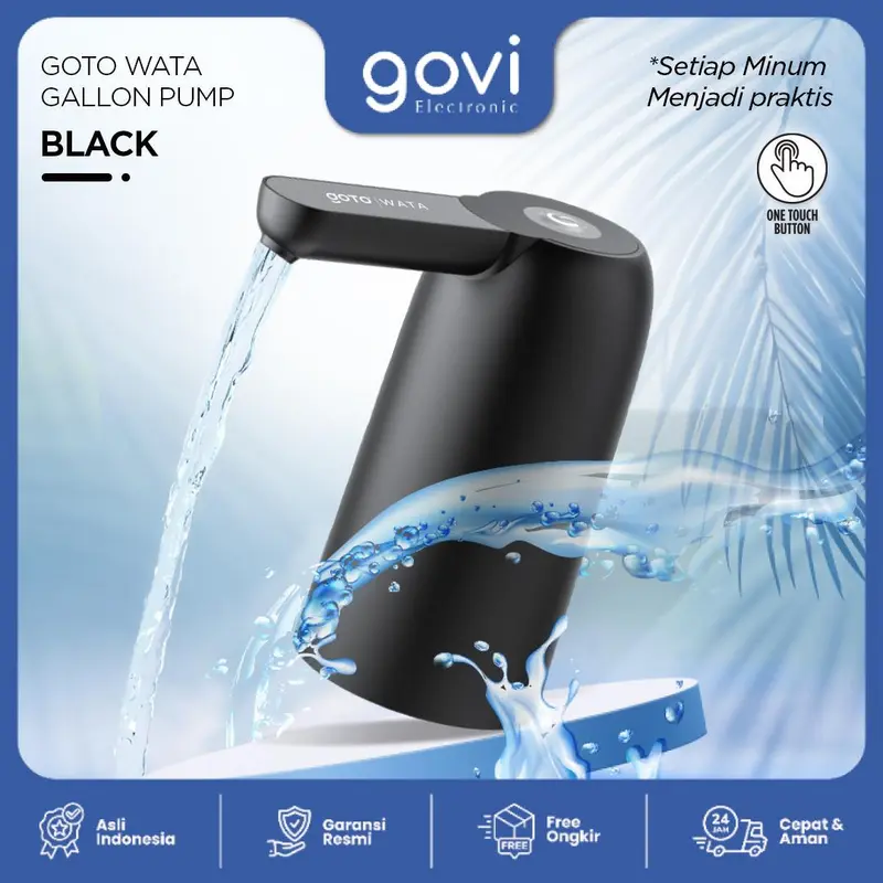 Goto [COD] Wata Pompa Galon Electric Dispenser Air Minum Pump USB Charge 4