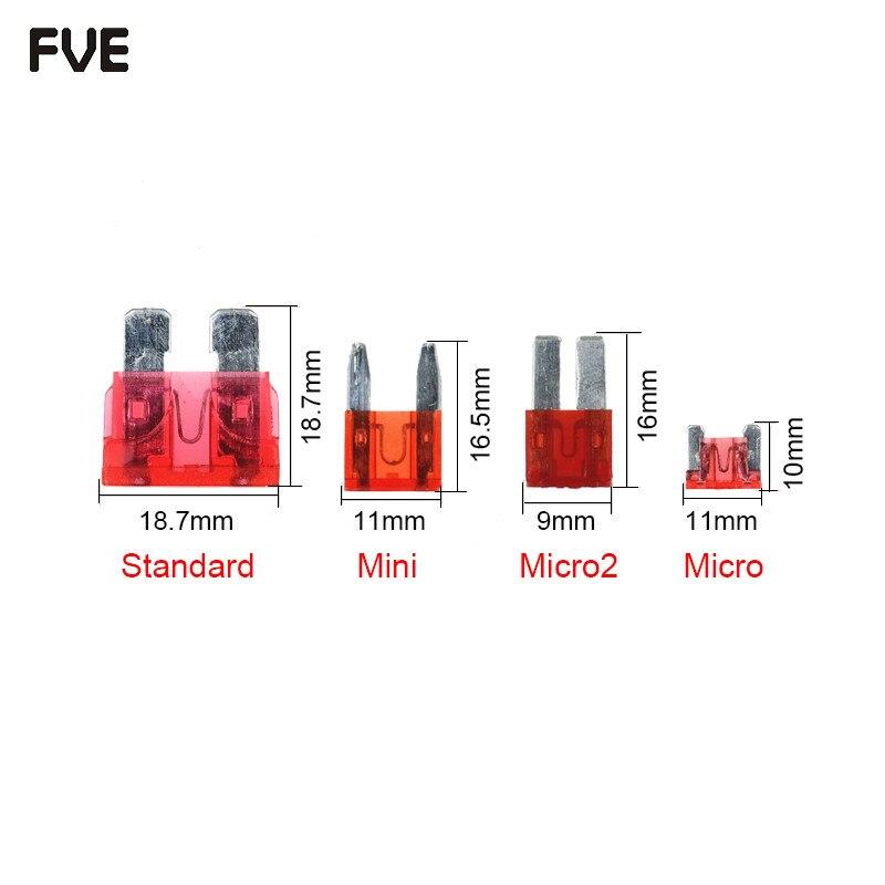Kabel jumper fuse tap konektor jumper sekring tancap standar small mini micro fuse blade Kotak 3