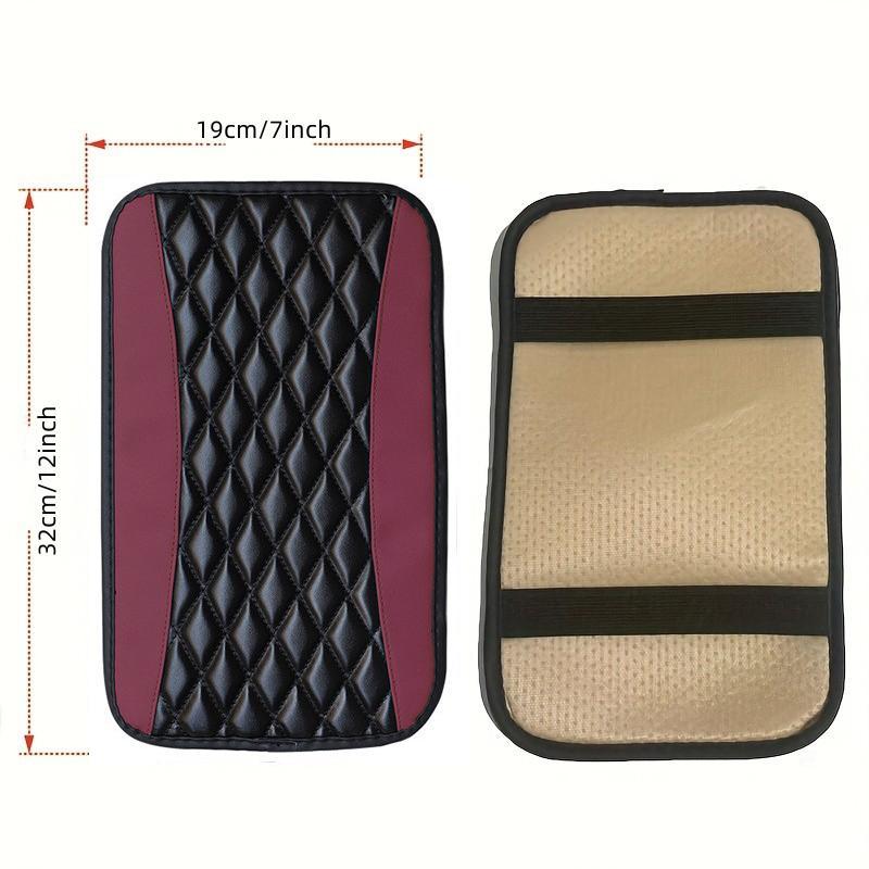 Car Armrest Cover, PU Leather Car Armrest Pad, Center Console Pad, Soft Car Armrest Protector, Universal Car Interior Decoration Accessories, Car Decor, Girly Car Accessory 2