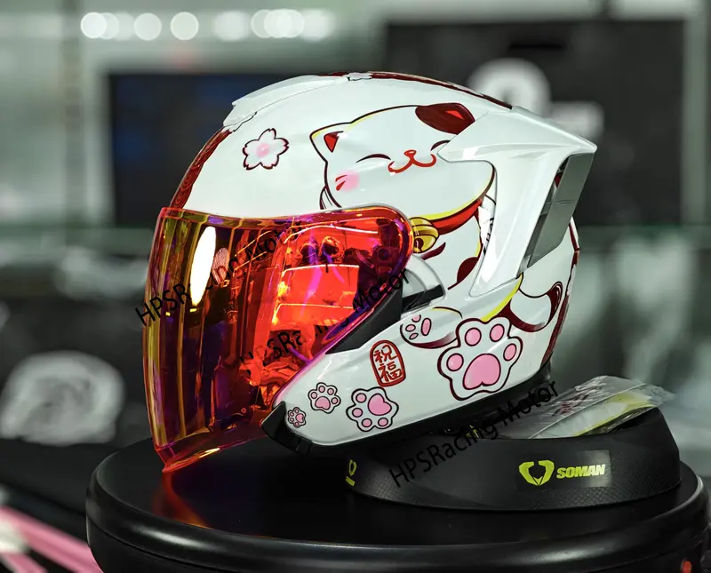 Mũ Bảo Hiểm 3/4 2 Kính RSV R05 Helmet - Mũ Bảo Hiểm Chính Hãng 6