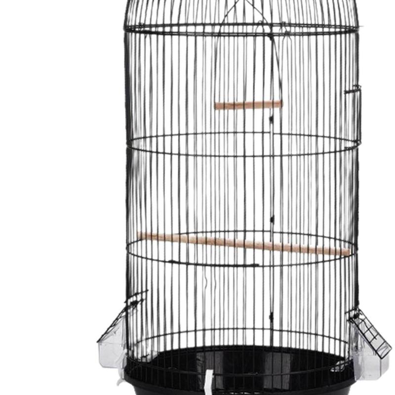 Product Introduction of Bird Cage Pet Supplies Ventilated Sturdy Metal Birdcage European Styles Bird House for Macaw Canary Budgies Small Birds Finches 1