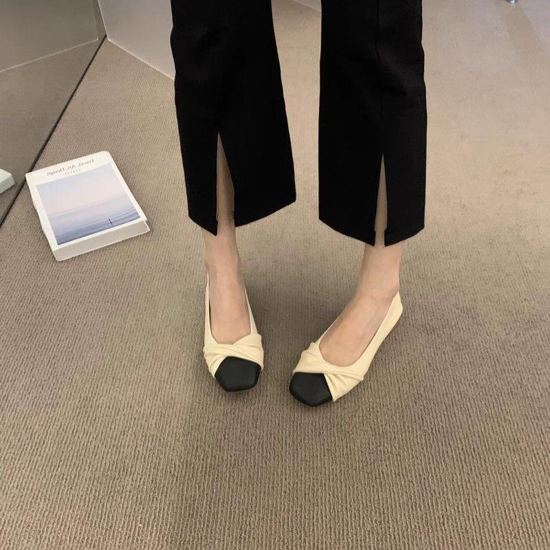 Product Introduction of Plover Pumps Women's Summer Pumps Gentle Wanwan Style Shoes Flat Style Mary Jane 2024 Spring New Granny Shoes 15