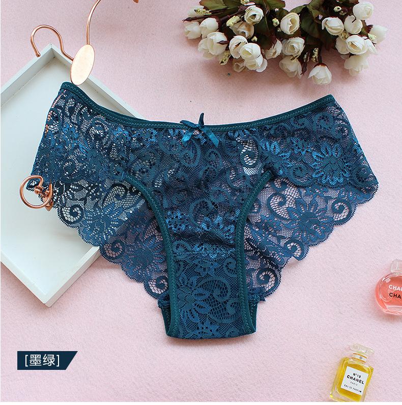 Product Introduction of Đồ Lót Ren, Phong Cách Châu Âu, Dành Cho Nữ, Ngoại Cỡ, Quần Lót Cạp Thấp, Thoải Mái, Đồ Lót Nữ 7