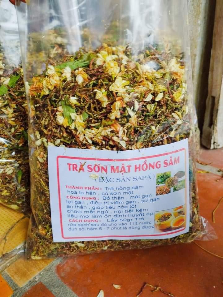 Product Introduction of 1kg trà sơn mâth hồng sâm thơm ngon Nước Trà 1