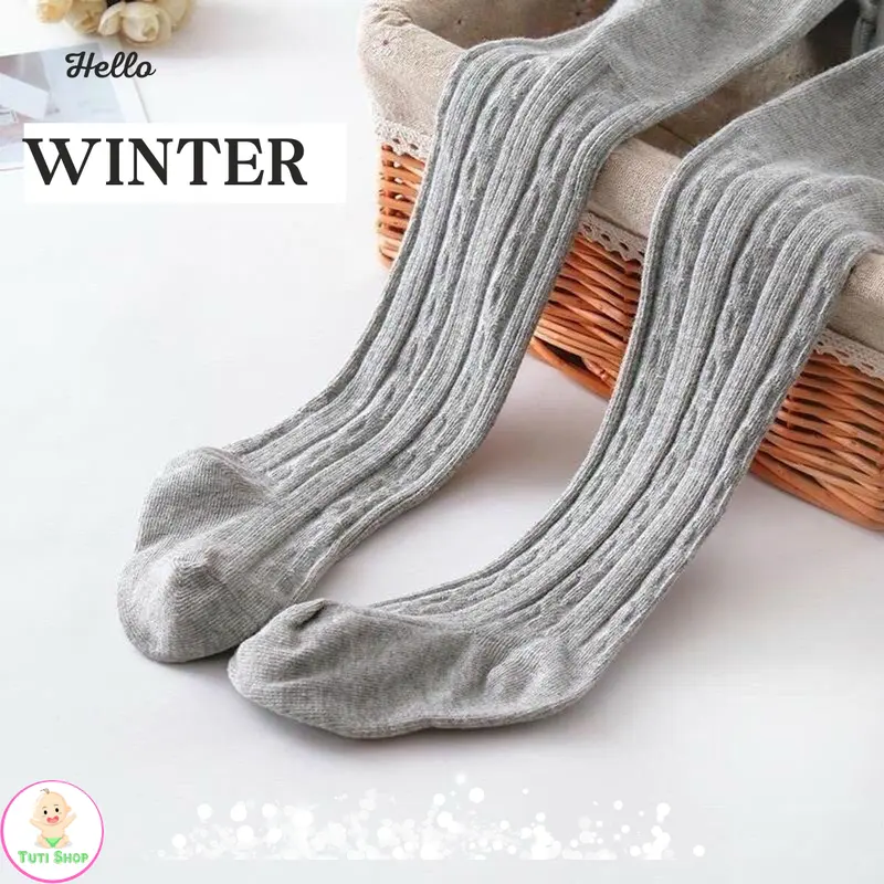 Quần tất len có bàn, quần legging, vớ quần,  quần tất cho bé gái từ 3 tháng đến 6 tuổi 7