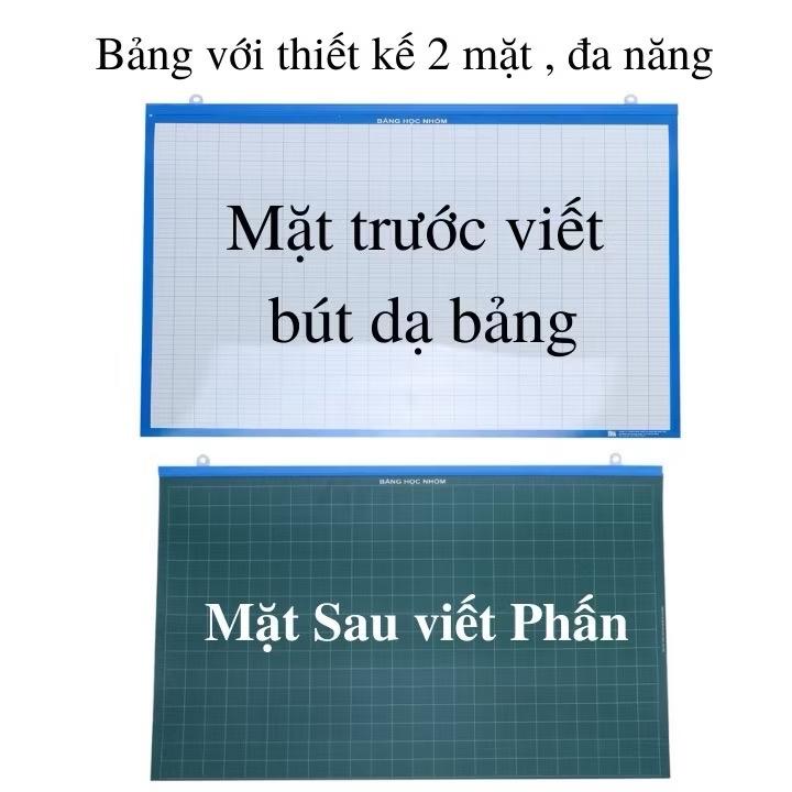 Bảng Nhóm Học Sinh - Bảng Phụ Giáo Viên 2 Mặt Viết Phấn Và Lông Bảng (Ngang/Đứng)-1 cái Bảng Nhóm Học Sinh 2 Mặt 1