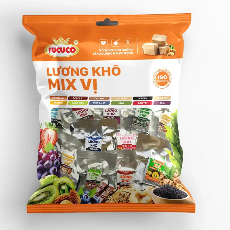 Lương Khô Chà Bông Thơm Ngon Ăn Vặt Làm Quà Tặng Phong Cách Quân Đội 5