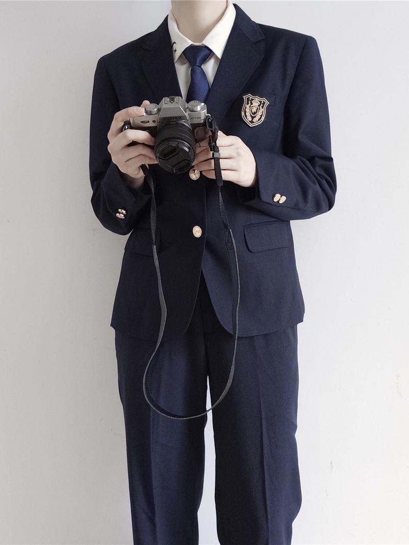 Product Introduction of Dk Uniform Set Casual Suit Men's Suits Pu Shuai College Student Small Suit Men and Women All-Matching Jk Business Attire Coat Menswear Overalls Lingerie Formal 2