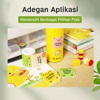 Gambar Kertas Label Berkualitas Tinggi untuk Mesin Label NIIMBOT B1/B21/B21PRO/B31/B3S - Label Produk, Barcode, Label Harga, Bahan Ramah Lingkungan, Cetak Cepat - Bulat Bergelombang‑34x34mm‑200 lembar dari NIIMBOT Indonesia Kab. Tangerang 4 Tokopedia