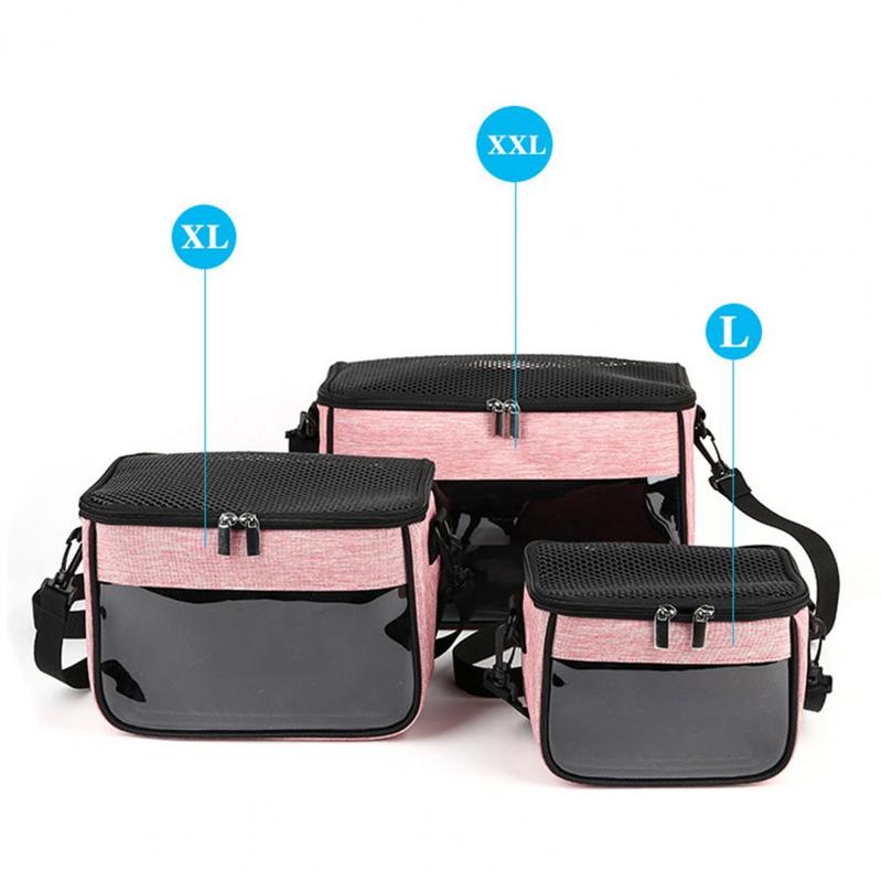 Product Introduction of Hamster Carrier Bag with Removable Liner Pet Travel Bag Transparent Window Hedgehogs Chinchillas Ferrets Small Pet Carrier Bag 14