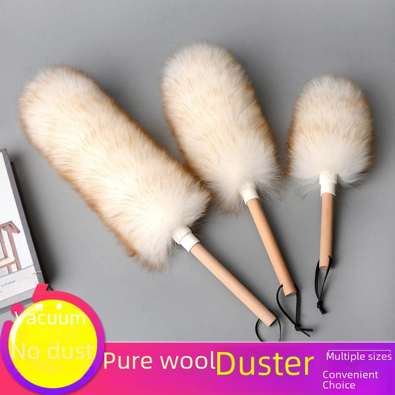 Feather Duster Wool Duster Household Cleaning Dust Removal Duster Car ...