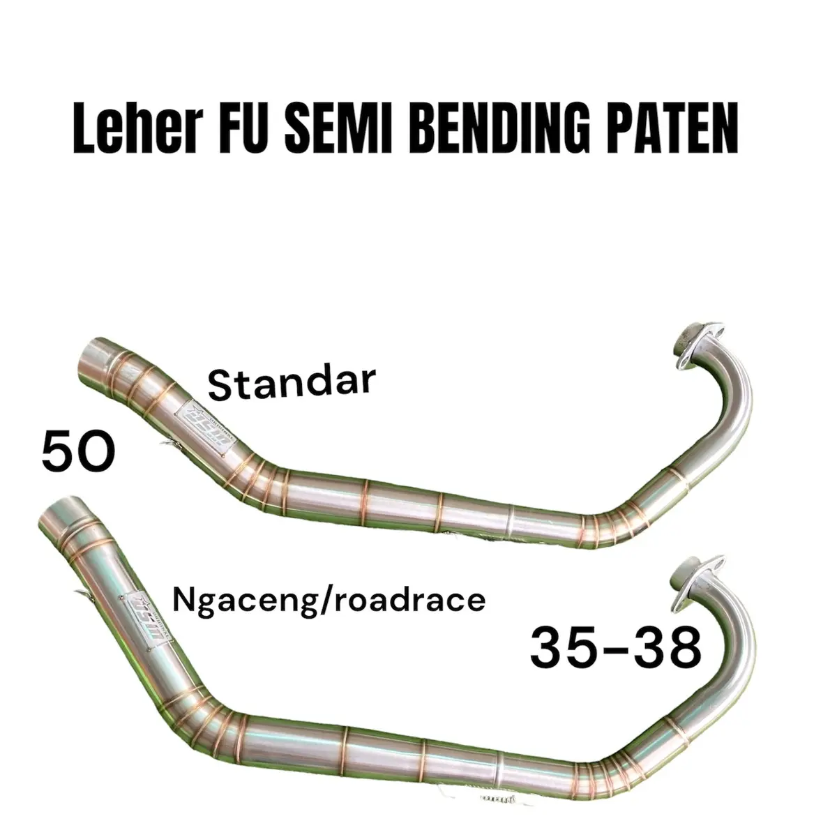 Leher Fu bending cacing standar dan roadrace Motorcycle