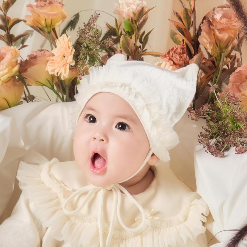    HEHEHIHI   BST Sơ sinh - Phụ kiện mũ sơ sinh - M08 