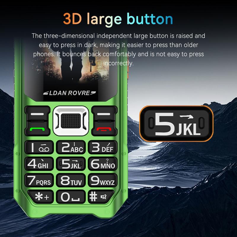 Product Introduction of [1 year warranty]Popular sagem handphone,Long Battery Life Quad SIM Quad Standby Military Large Font Super Loud Electric Dominant Phone Suitable for Elderly/Students,mobile phones,telefon 100 12