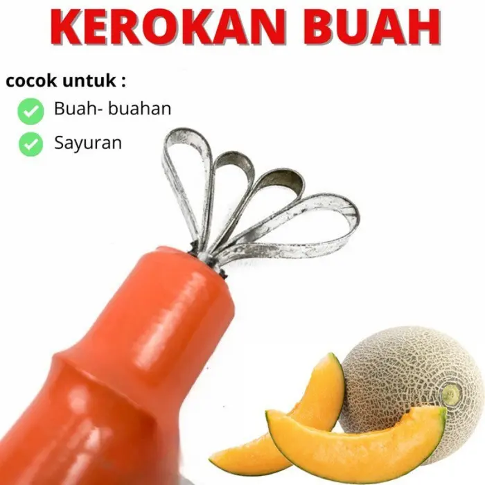 DREAMLAND CUPLEK BUAH SERUTAN KEROK BLEWAH ALAT KEROK KERIKAN BUAH 2IN1 SERBAGUNA 0