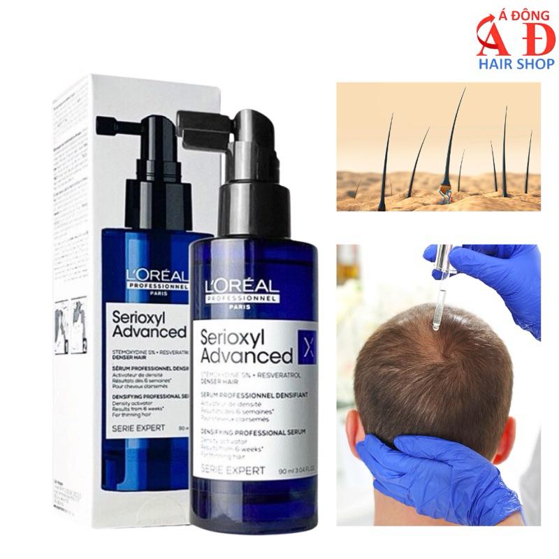 [Loreal] Tinh chất mọc tóc hiệu quả L'oreal Serioxyl Steamoxydine 5% Scalp Advanced Denser Hair 90ml 0