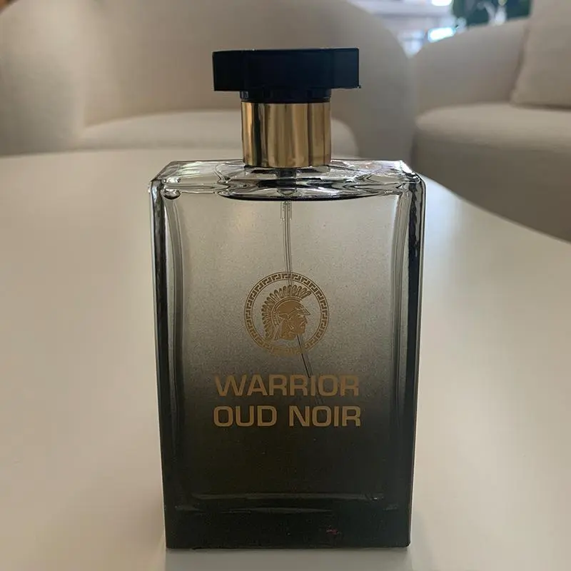 100ml Men's Warrior Oud Noir Perfume, Refreshing Combination Of Woody Floral & Fruity Scents, Perfume for Men, Daily Use for Dating, Party, Travel 4