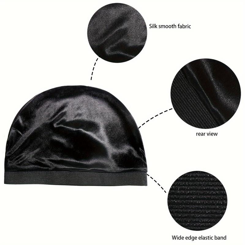 Solid Color Elastic Beanie Turban Cap Casual Unisex Skull Cap Lightweight Beanies Chemo Hats 1