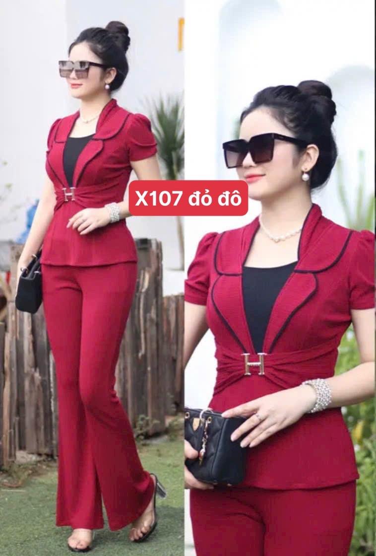 Product Introduction of Mã [X107]: set bộ thun xốp nhật mặc nhà, đi chợ, đi chơi cho chị em 21