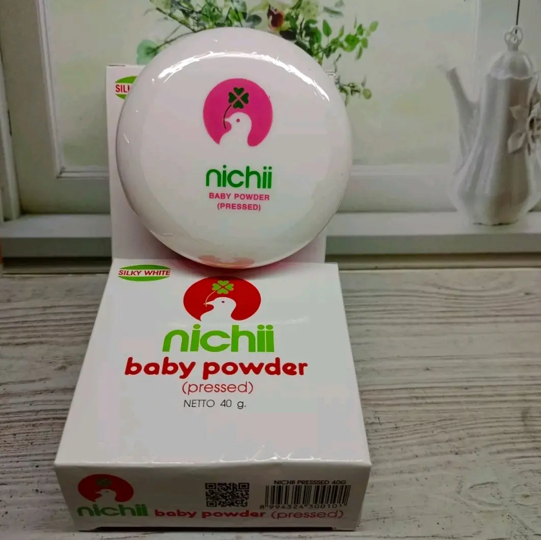 Nichi Pressed Powder 40g Bedak Padat BPOM Wajah Compact