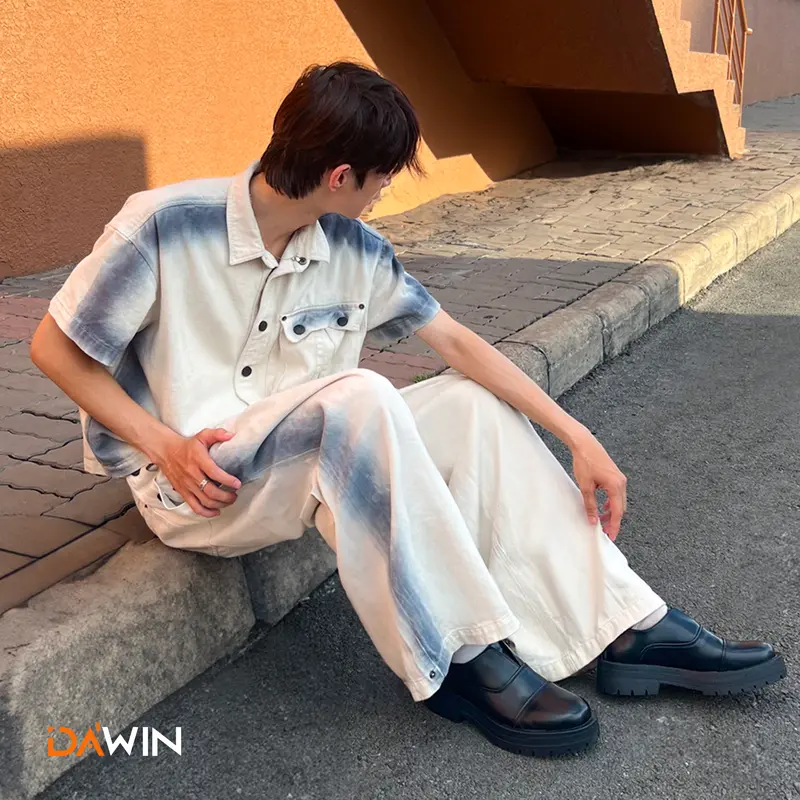 Giày da nam LAZY OXFORD đế Chunky trẻ trung - DAWIN Shoes 8