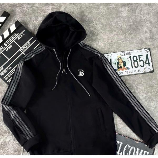 Áo Khoác Thun Lạnh Nam Nữ Màu Đen có mũ A D I Sport Cao Cấp, Thể Thao, Chống nắng Chất Vải Poly 2 Da Mềm Mịn, Không Xù Lông Đồng Trang Phục Fish Chống